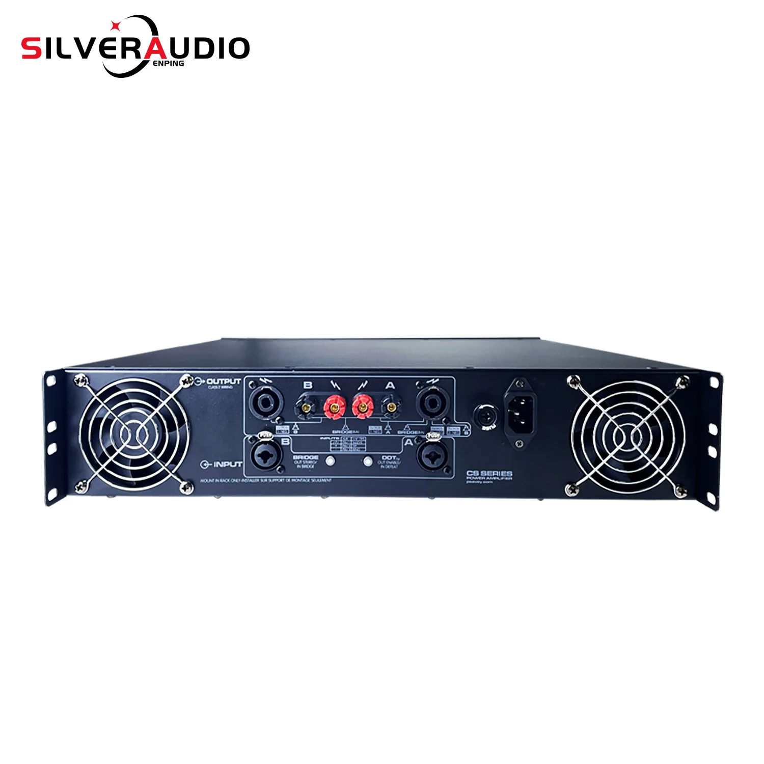 Высококачественный усилитель мощности зазора S1400 2000 Вт * 2 2U Hi-Fi используется для