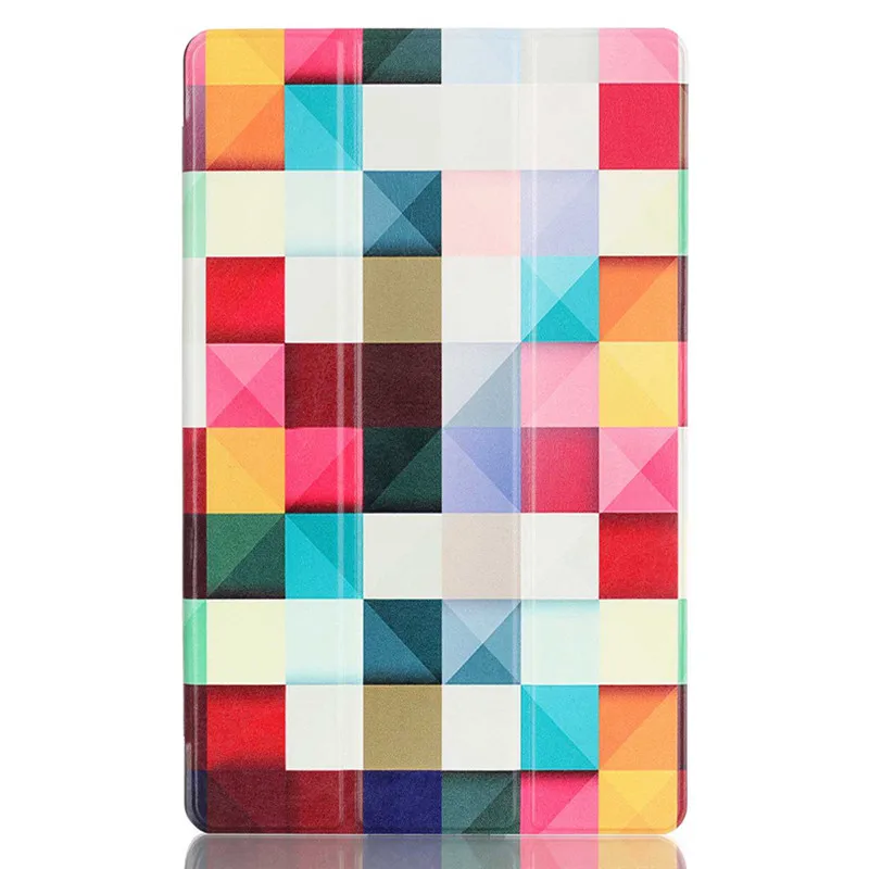 Кожаный чехол с 3D принтом для Samsung Galaxy Tab A 7 0 T280 T285 откидная Подставка планшета
