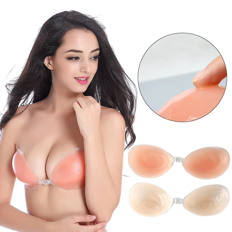 

Бюстгальтер пуш-ап, без бретелек, с открытой спиной