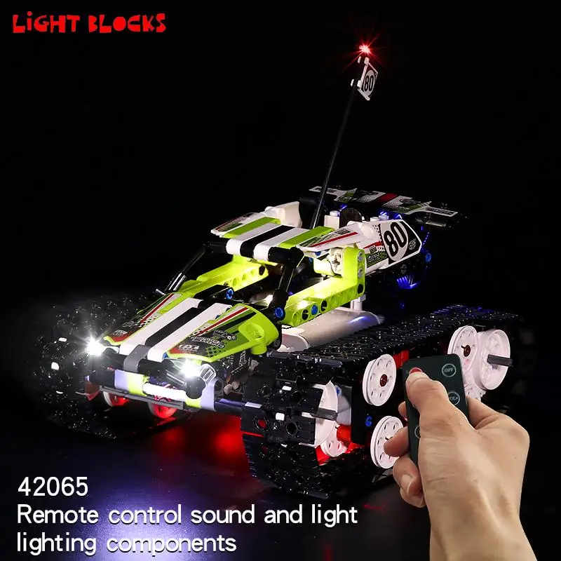 

Led Light Kit for 42065 Technical Rc Tracked Vehicle Building Blocks Decoration Diy Toys Only Lighting No Model