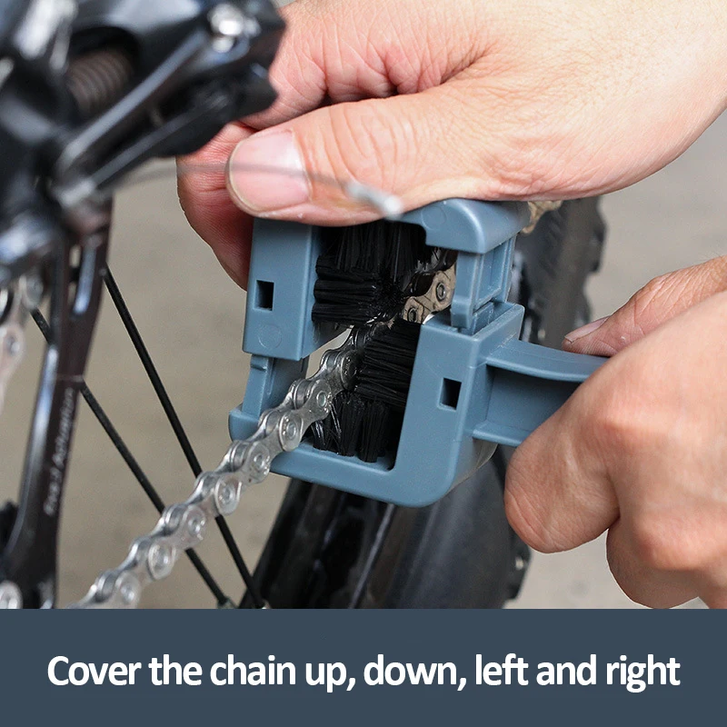 

MTB очистка велосипедной цепи щетка Пластик цепи Шестерни гранж колесная щетка Портативный велосипед Мотоцикл инструмент для очистки Велос...