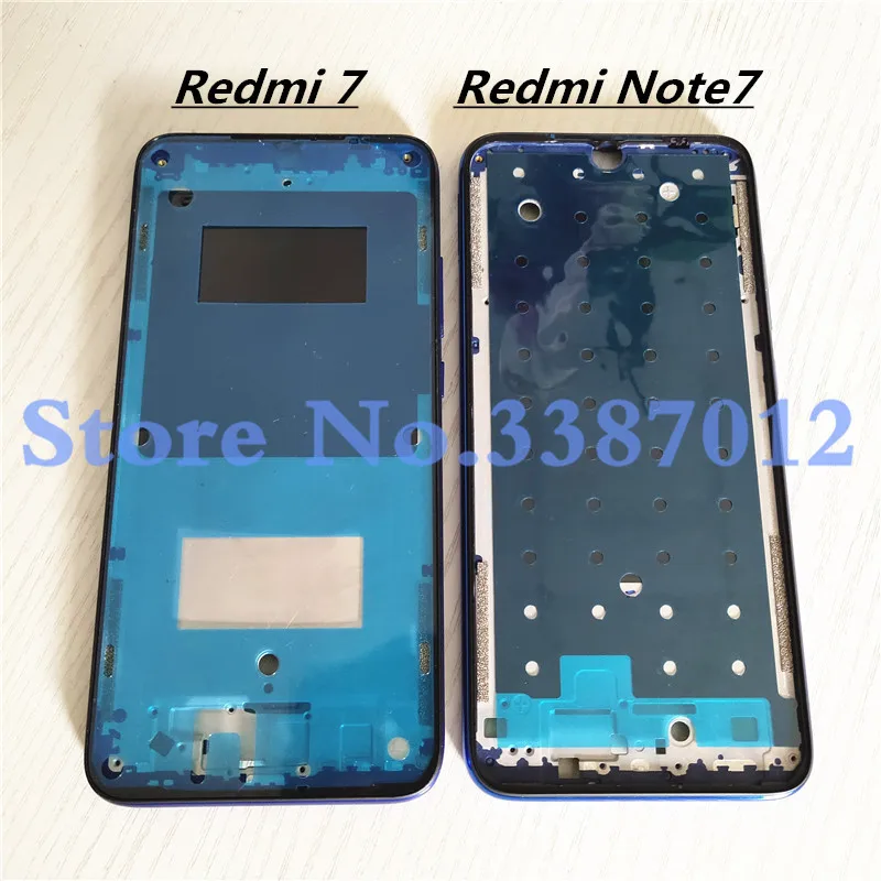 Новинка для Xiaomi Redmi Note 7 Redmi7 корпус средняя рамка сменная пластина крышка Запасные