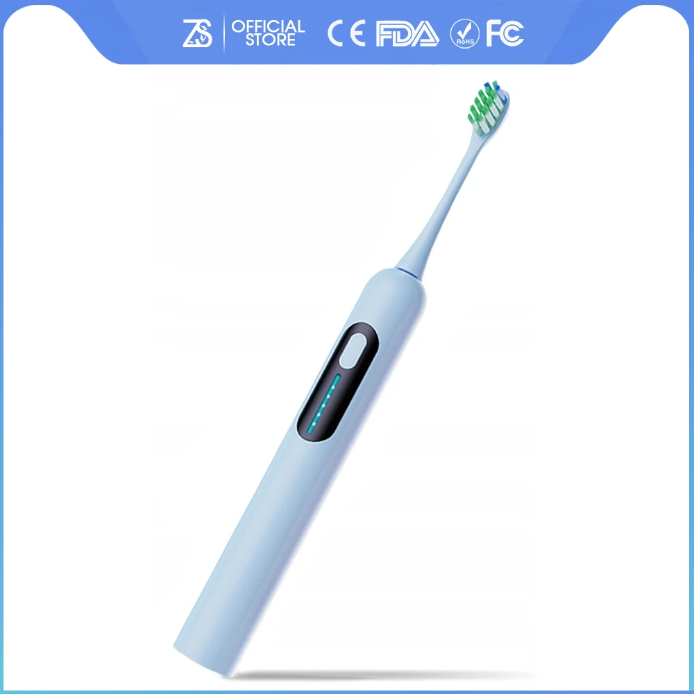 

Щетка Зубная Ультразвуковая электрическая, водостойкая IPX7, 5 режимов, зарядка от USB