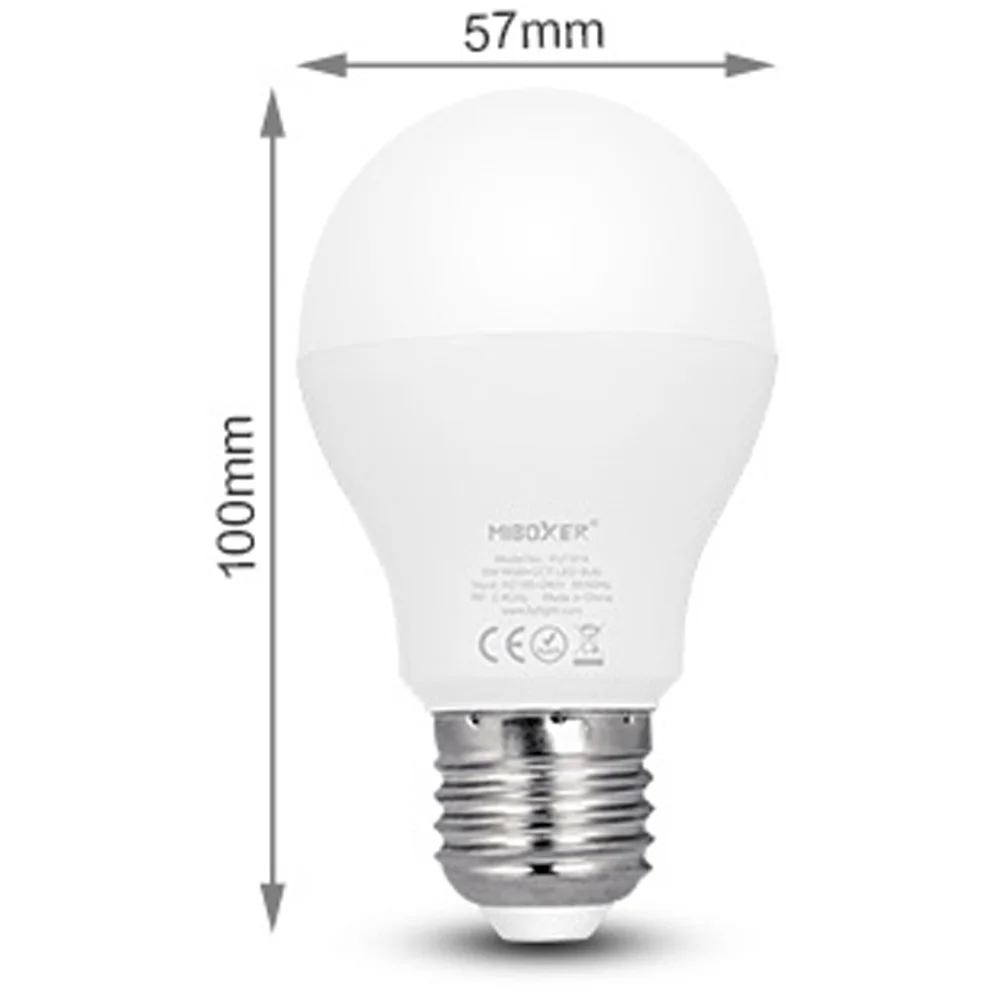Milight 2 4G Светодиодная лампа MR16 GU10 E14 E27 умная Беспроводная 4 Вт 5 6 9 12 CCT/RGB + CCT