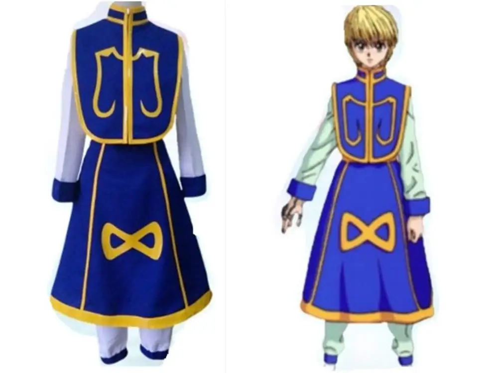 

Cosplaydiy X Hunter Косплей Kurapika Косплей Костюм для взрослых мужчин женщин детей Хэллоуин искусственный на заказ