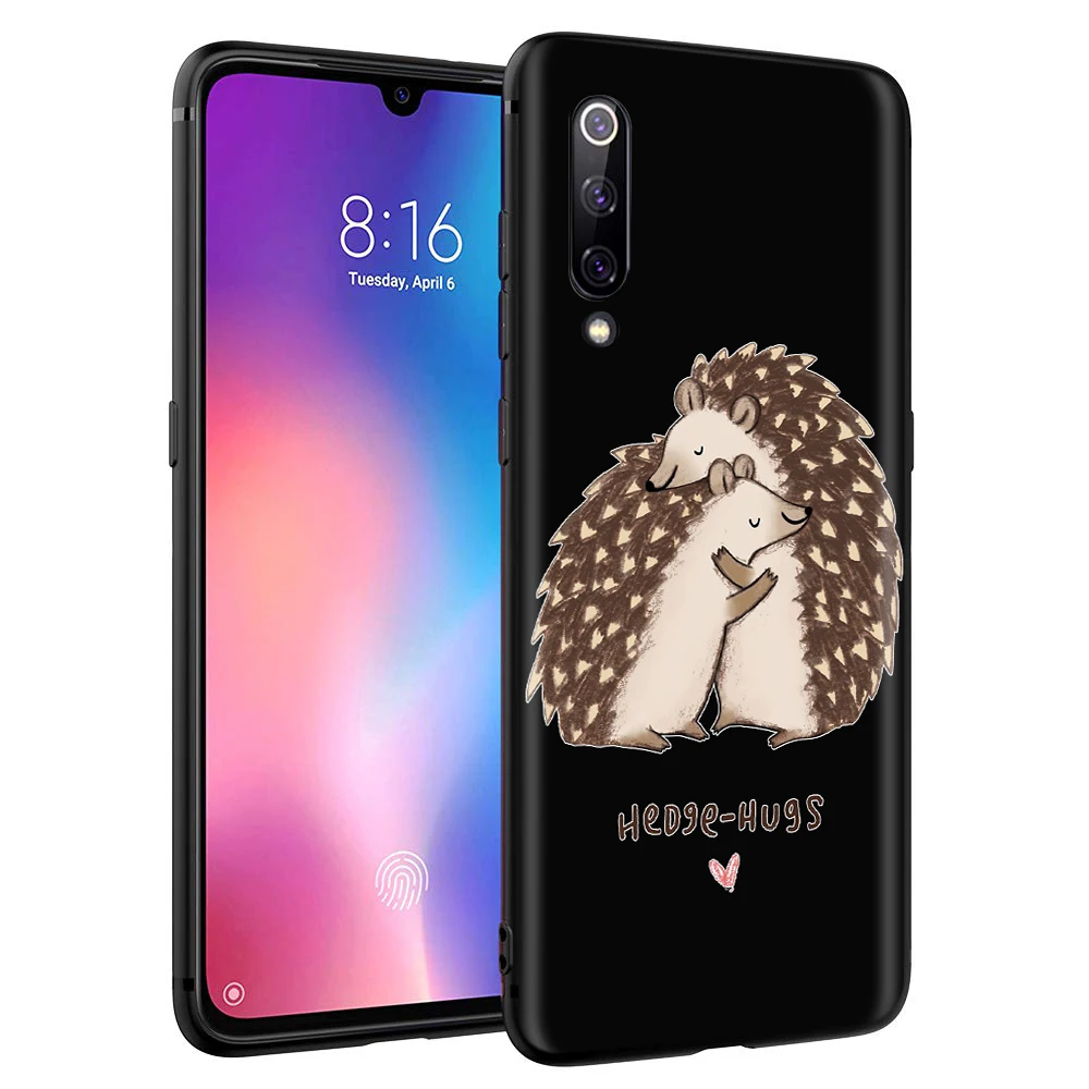 YIMAOC милый Ежик Мягкий ТПУ чехол для Xiaomi Redmi mi Note MAX 3 6 6A 7 mi6 mi8 9 se a1 a2 Pro Lite go pocophone f1 |