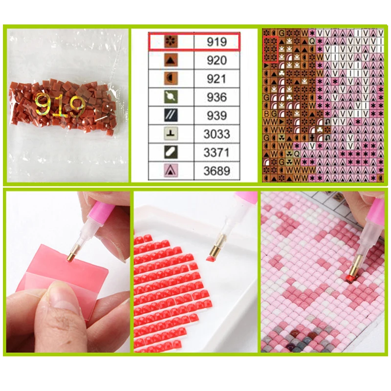 Женская Алмазная мозаика Fantasy полный квадратный набор для алмазной вышивки