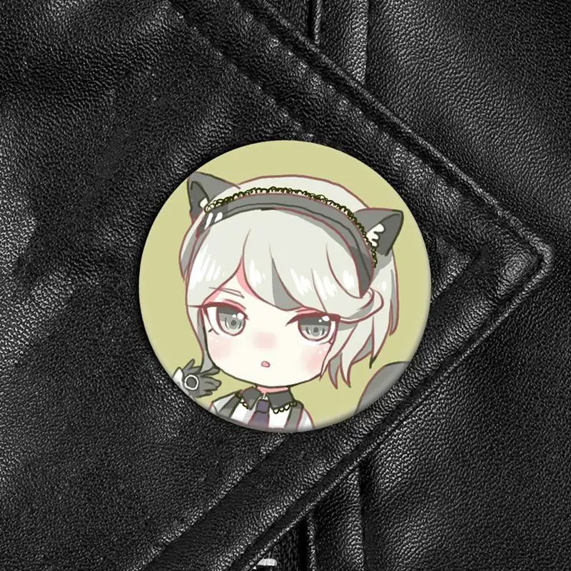 Anime Danganronpa Brooch Pin Badge Accessories For Clothes Backpack Decoration Children's Gift 58MM | Costumes