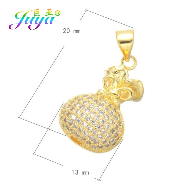 Gold Juya DIY принадлежности для подвесок Micro Pave Циркон Драгоценный Камень Слон Бабочка Эйфелева Подвески в виде башни для женщин и детей модные ювелирные изделия - Окраска металла: Gold