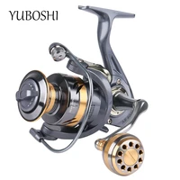 yuboshi ar2000 7000 spinning fishing reel metal spool stainless bearings 5 21gear ratio carp fishing tackles