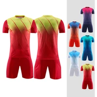 custom soccer jersey adult football shirt 2020 training football uniforms set blank jersey sets sport suits