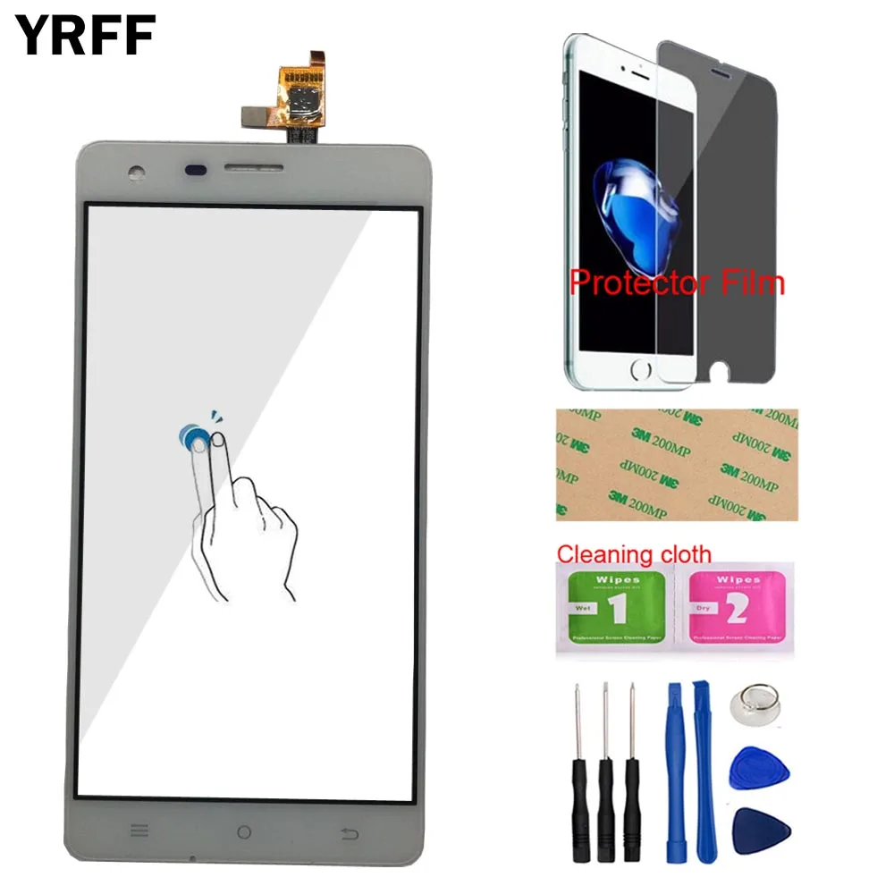 5 ''мобильный сенсорный экран дигитайзер Панель переднее стекло для Cubot S222