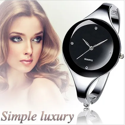 Женские кварцевые часы с браслетом новый дизайн ремешки из нержавеющей стали