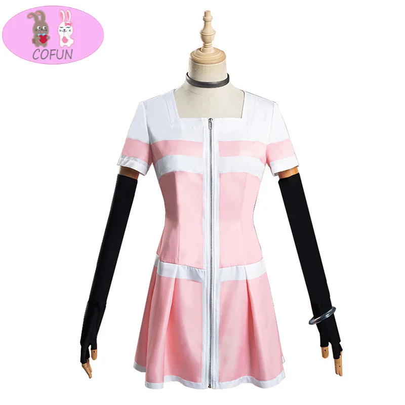 

COFUN новый аниме акудама Вождение обычного человека Косплей костюмы японская униформа для женщин комплект платья для женщин комикс костюмы