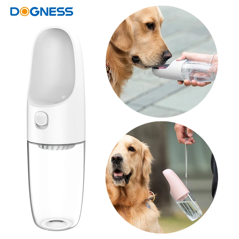 

Переносная бутылка для воды для домашних питомцев DOGNESS, бутылка для воды для маленьких, средних и больших собак, поилка для путешествий на от...