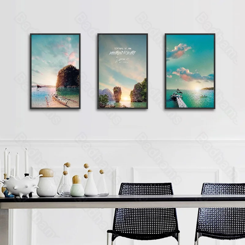 

Living Room Decorative Painting Modern Minimalist Triptych Dining Room Living Room Hanging Painting Bedroom Bedside Mural