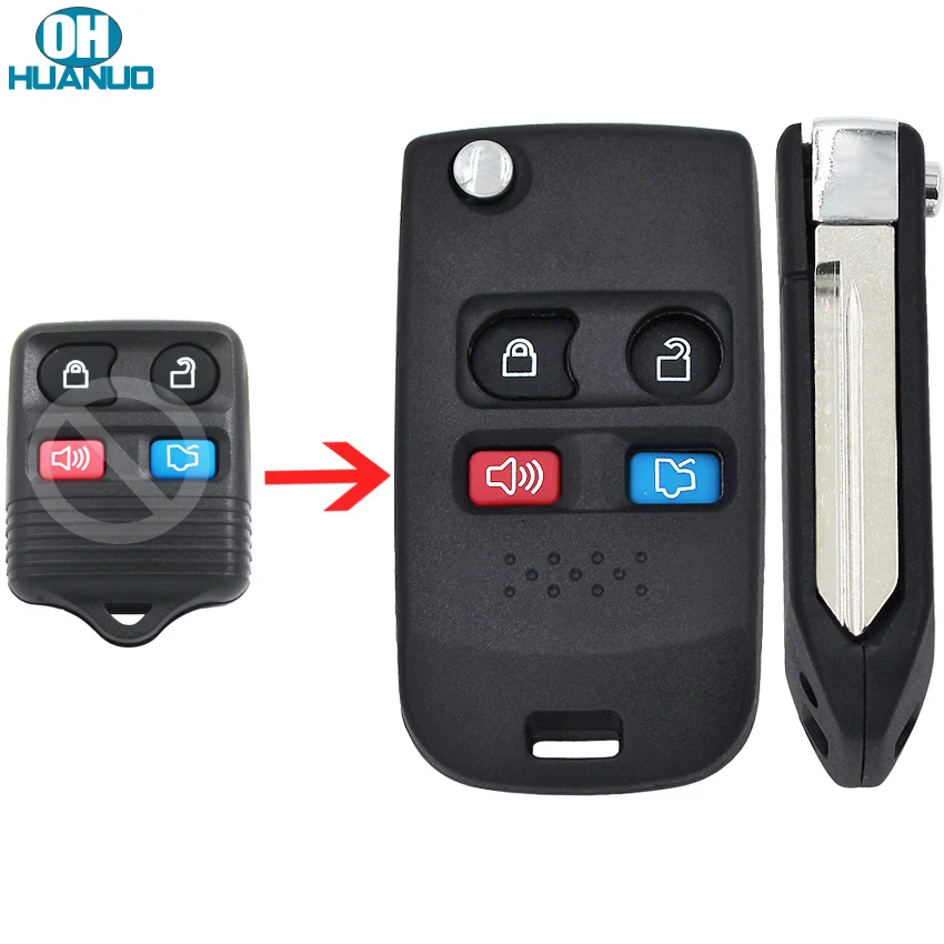 Модифицированная Складная откидная оболочка ключа дистанционного управления