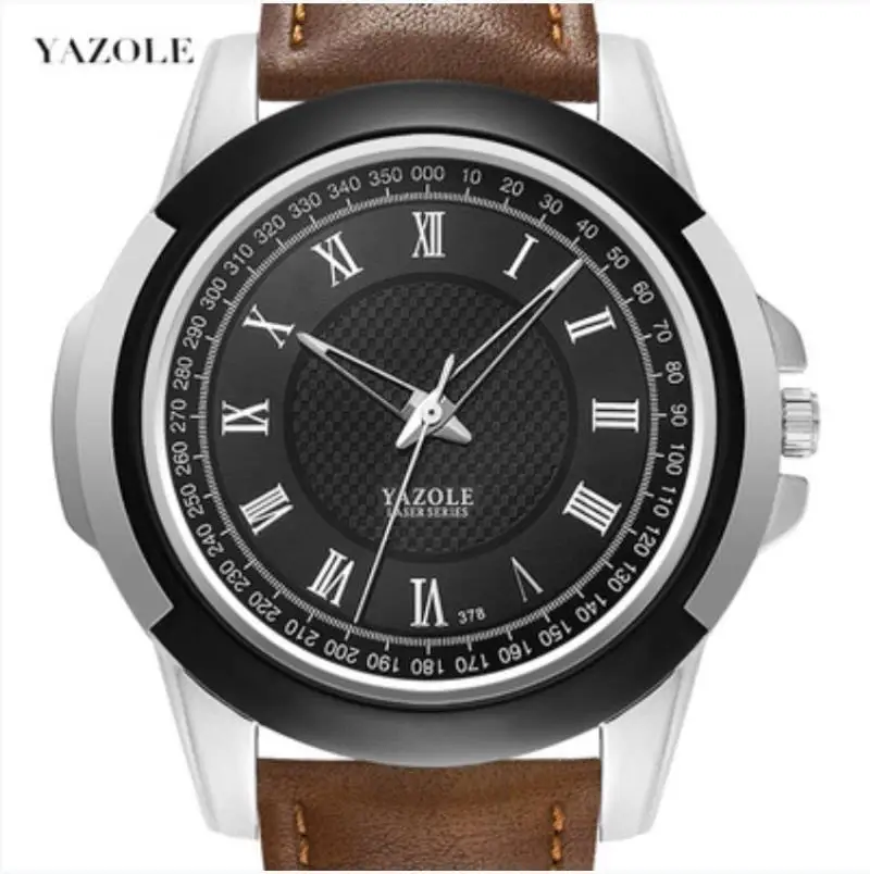 

Fashion simple male watch men's watch waterproof large dial watch men's watch belt