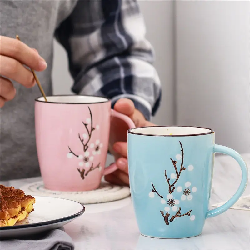 4/6 шт. керамическая кружка для кофе и завтрака | Дом сад