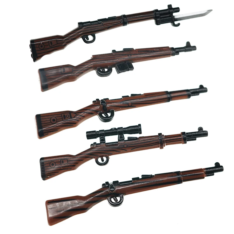 10 шт./лот Военная серия пистолет с принтом оружие винтовка запчасти аксессуары