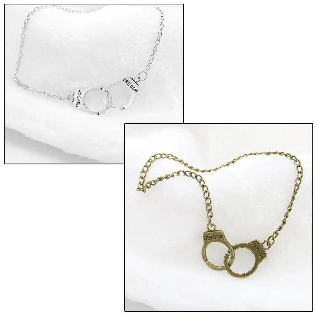 Новые наручники украшения сплав звено цепи браслет Девушки вечерние ночной