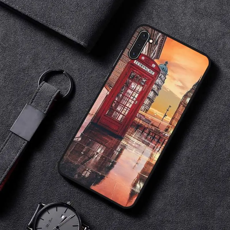 

London phone booth Phone Case For Samsung galaxy A S note 6 7 8 9 10 20 30 50 51 70 edge plus lite