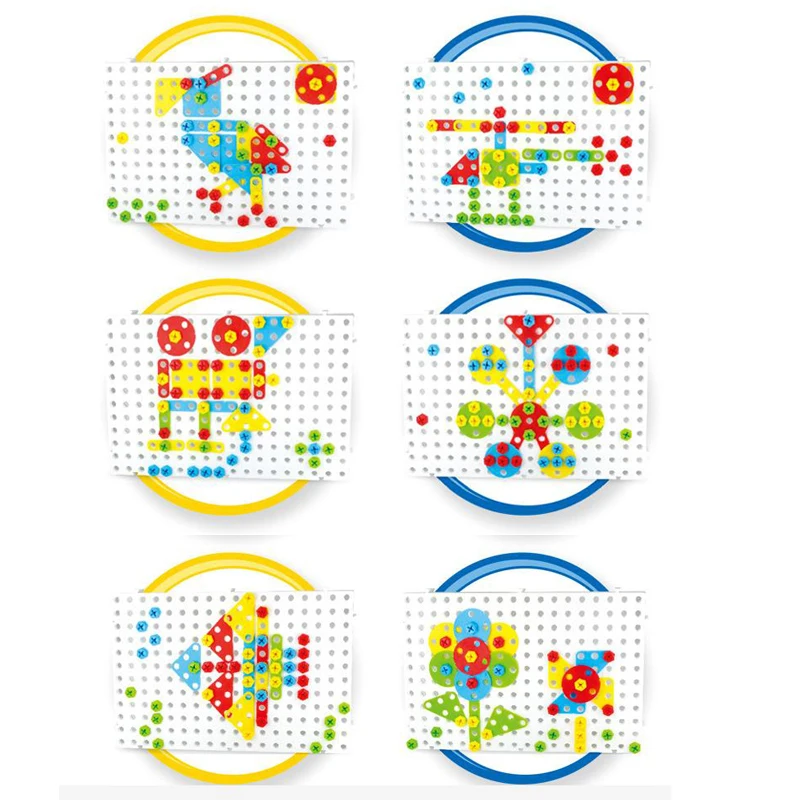 78 шт. детский Развивающий пазл-конструктор | Игрушки и хобби