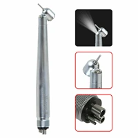 dental led fiber optic 45 degree surgical high speed handpiece self sufficient power system 4 hole fit kavo