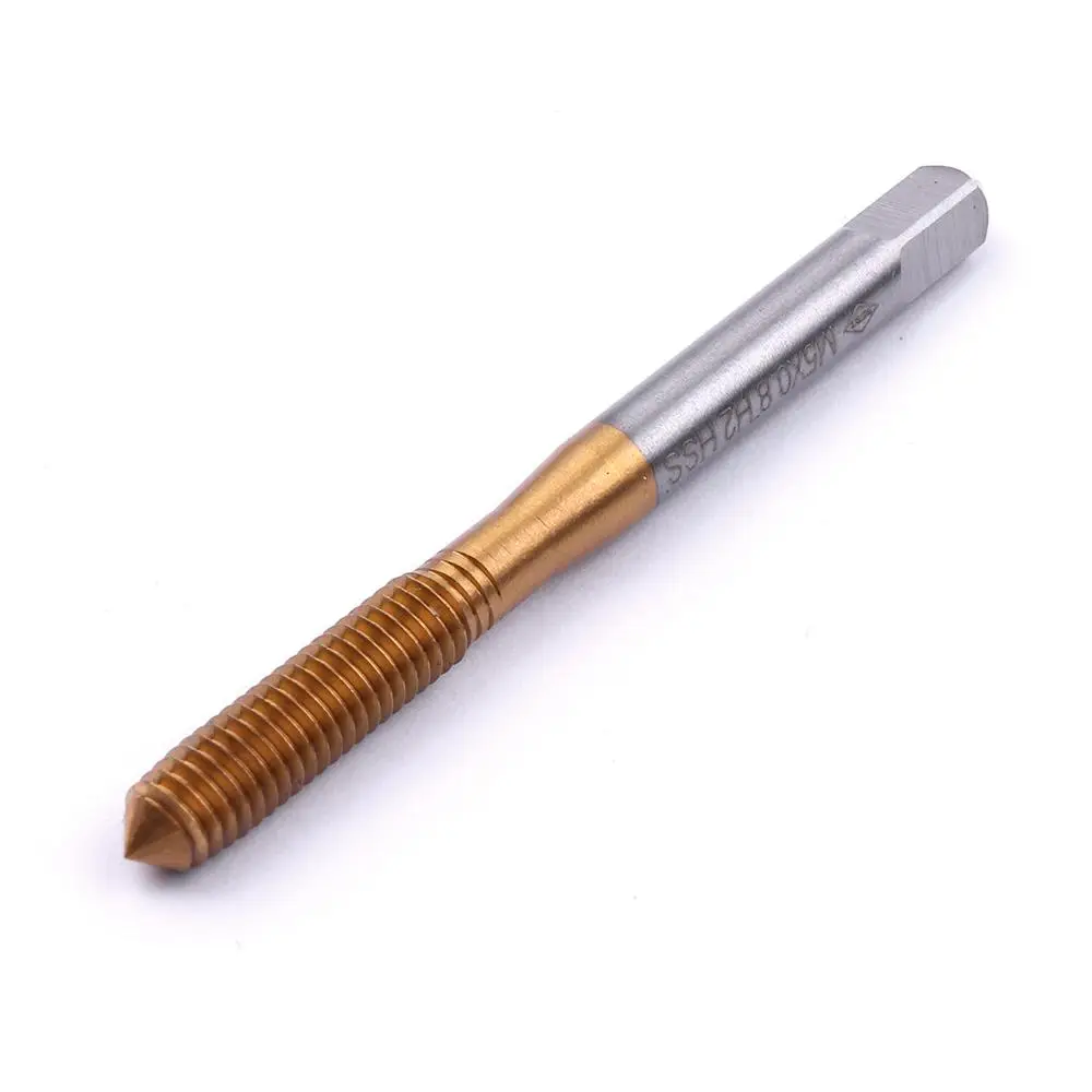 2 шт. HSS M3 * 0 5 M4 7 M5 8 экструзионные краны сдавливающие Titanize Круглые прямые