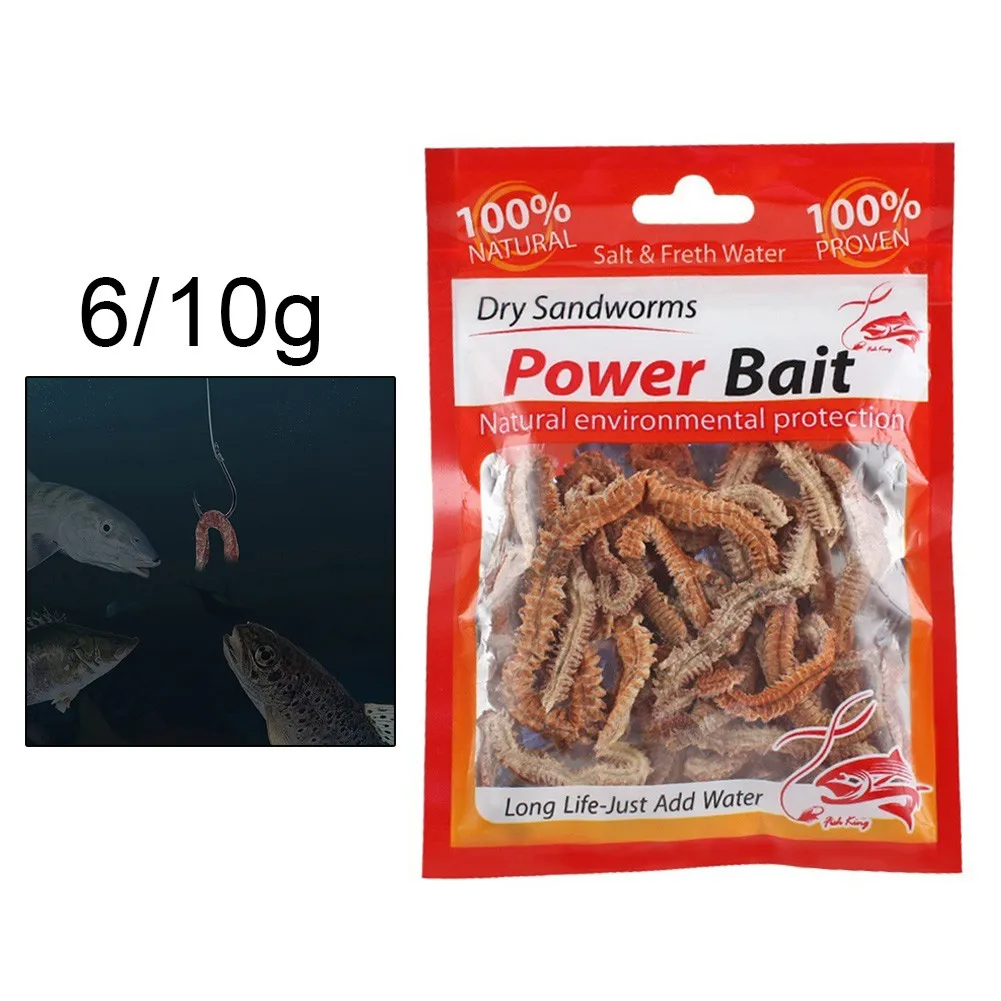 Приманка для рыбной ловли в виде сухого червя 6/10 г | Спорт и развлечения