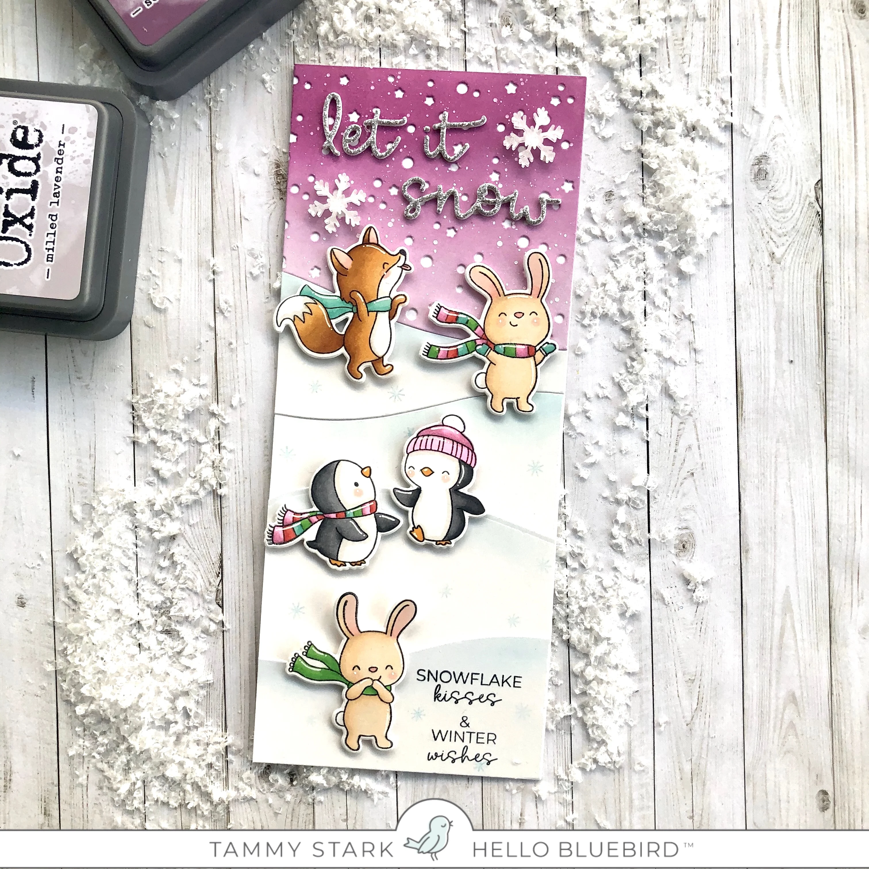 TPP милый маленький пингвин прозрачные резиновые штампы/Детские штампы и для