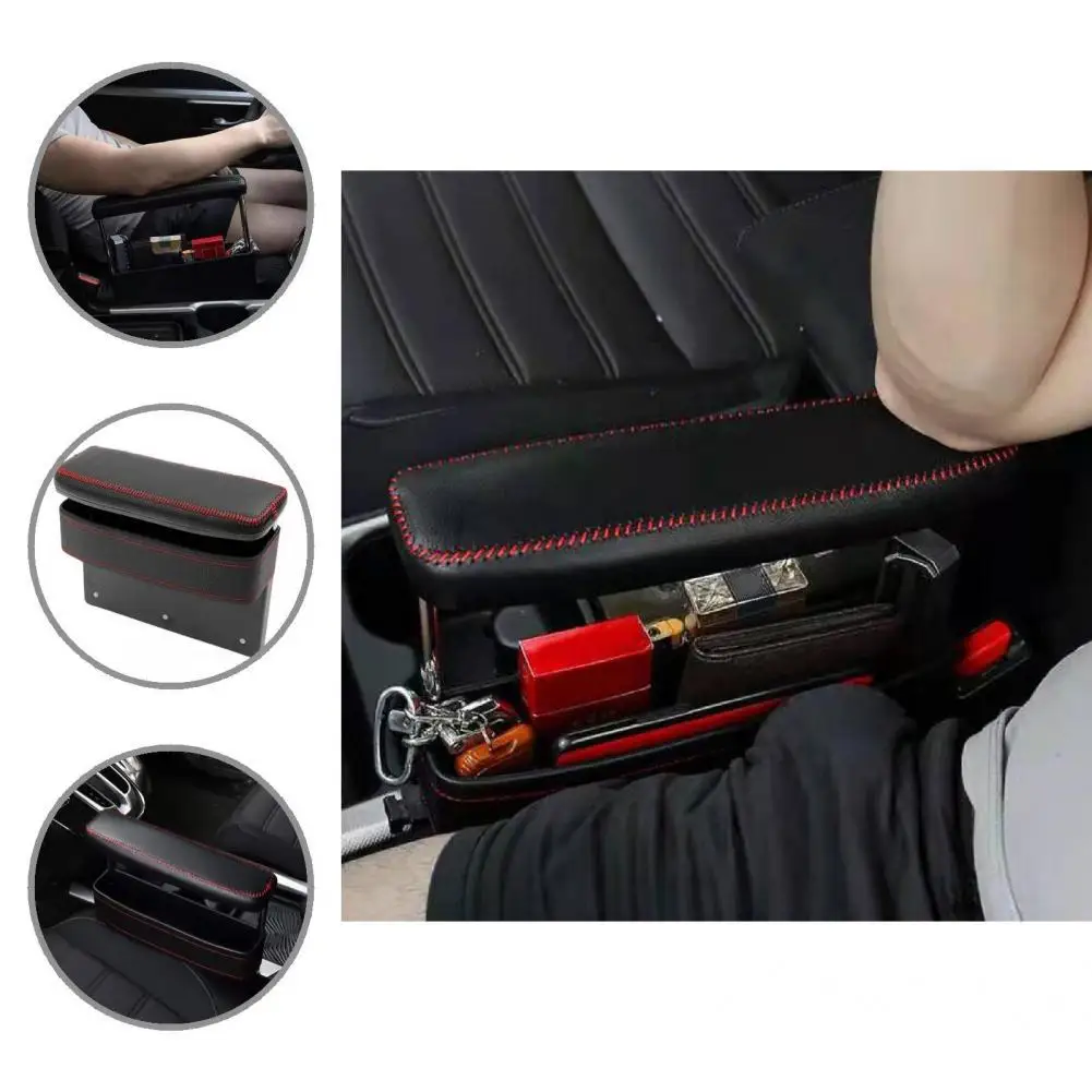 

Ящик для подлокотника, компактный контейнер для центральной консоли, легкий износостойкий премиум-контейнер для центрального подлокотник...