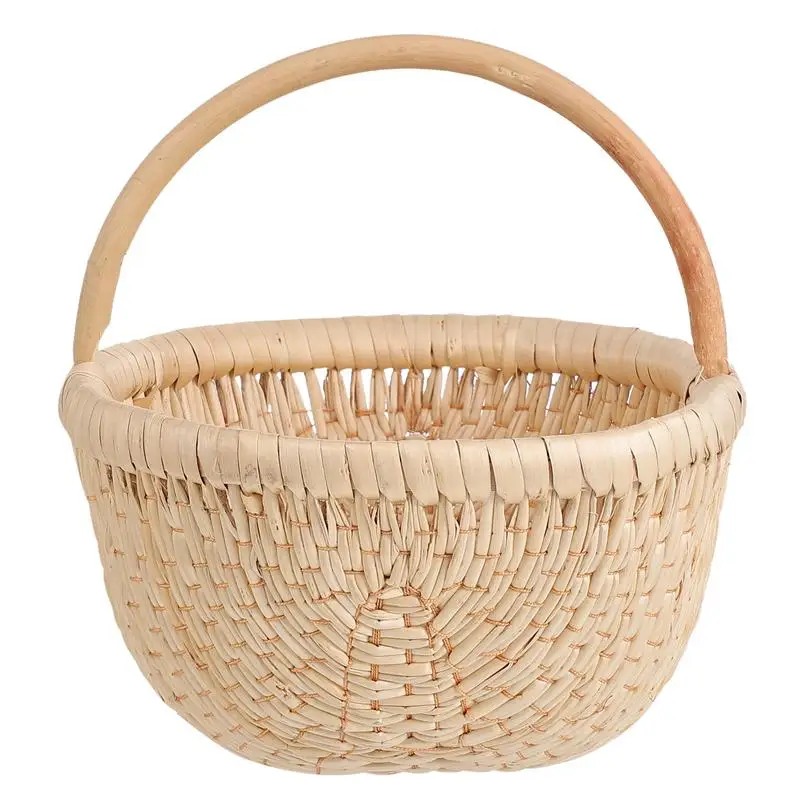 

Декоративная ручная Цветочная корзина для дома, 1 шт. (бежевый)