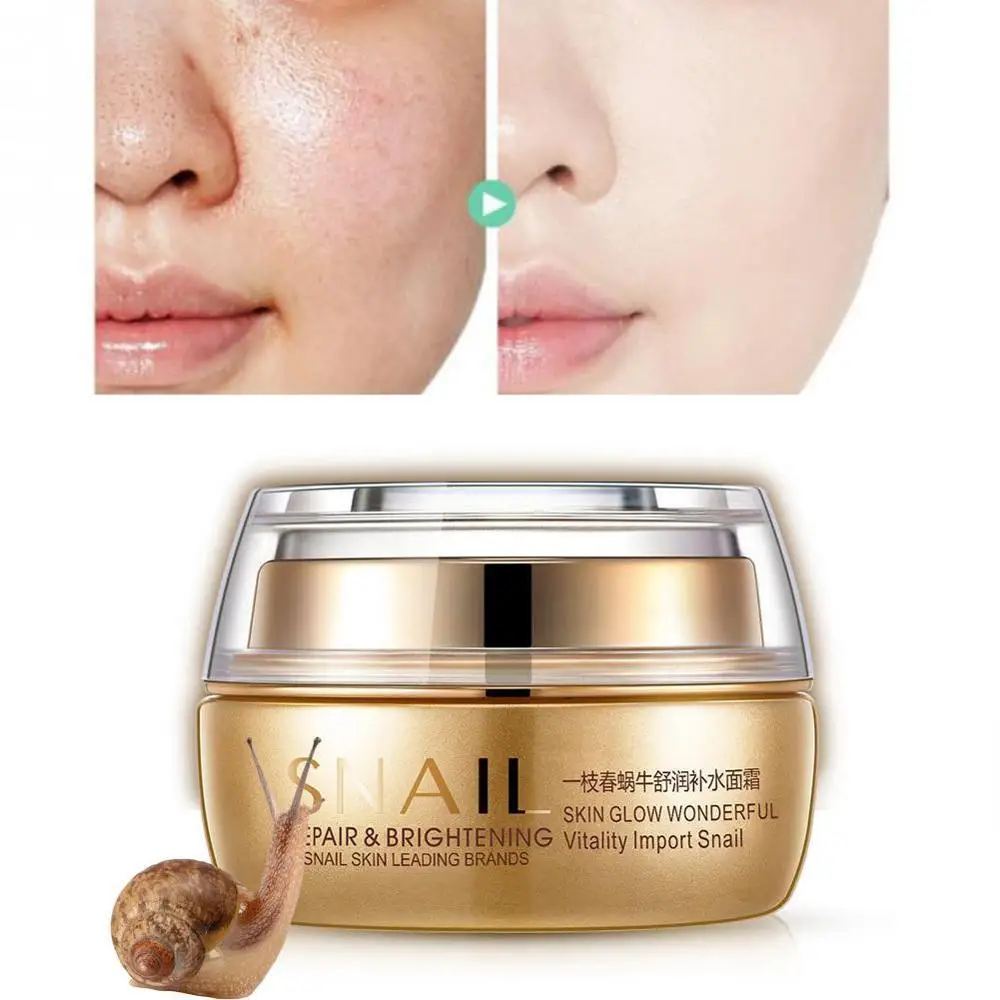 50 мл увлажняющий крем с улиткой отбеливает эссенция для кожи против морщин