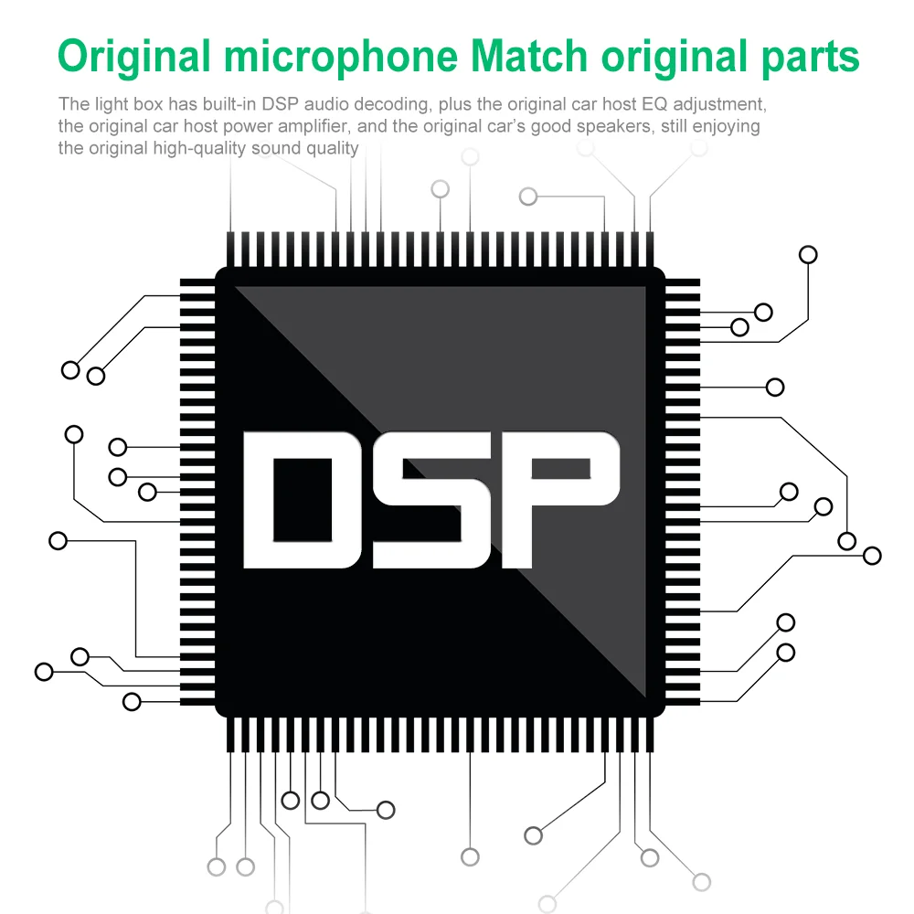 podofo wired to wireless carplay dongle usb for apple phone for refit screen mirroring navigation player smart link box map dsp free global shipping