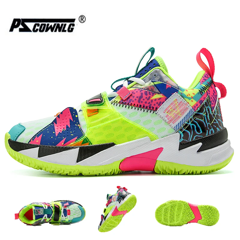 

Basketball Shoes Men High Top Sport Shoes Male Lightweight Outdoor Flat Shoes LaceUp Men Shoes Breathable Sneakers