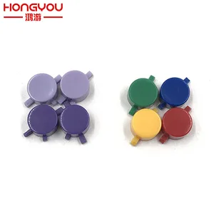 Для SNES Super NES пластиковые кнопки A B X Y Замена для контроллера Nintendo Super FC