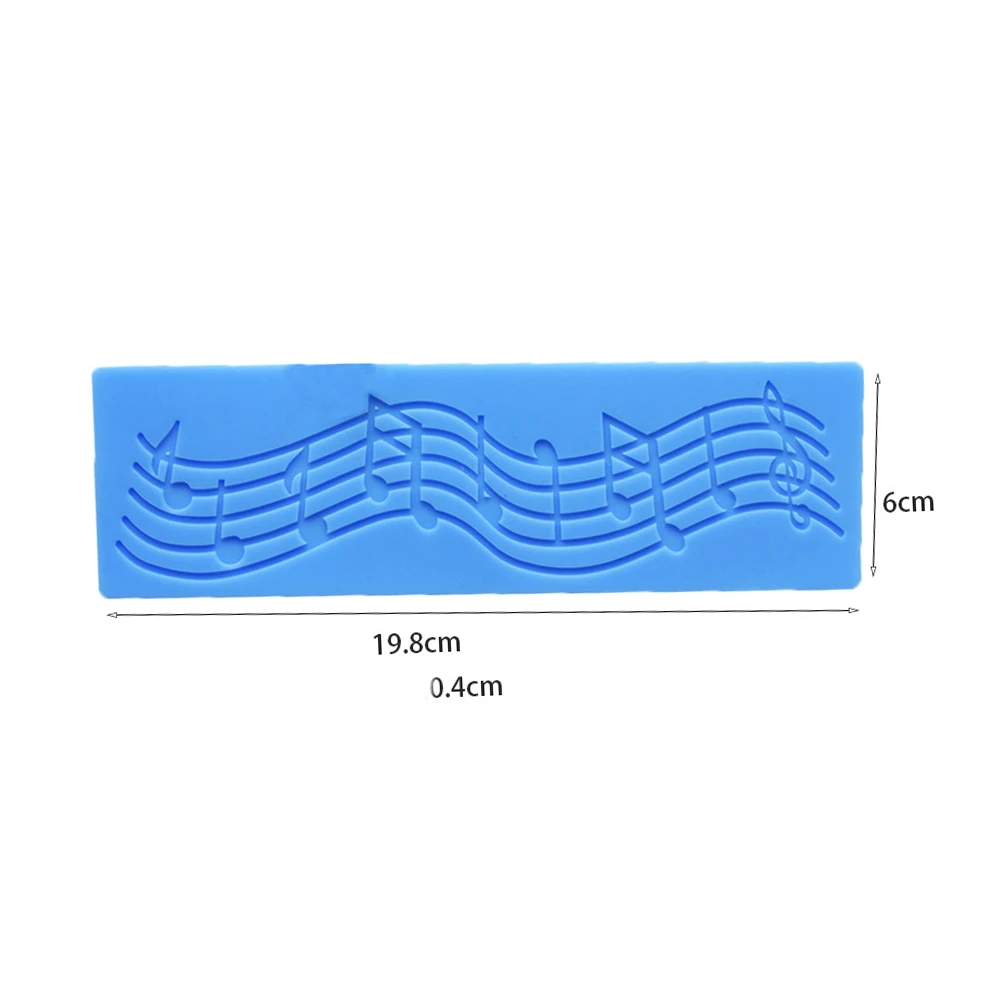 

Musical Note Silicone Fondant Cake Mold Lace Mat Chocolate Decorating Tool DIY Kitchen Baking Accessories