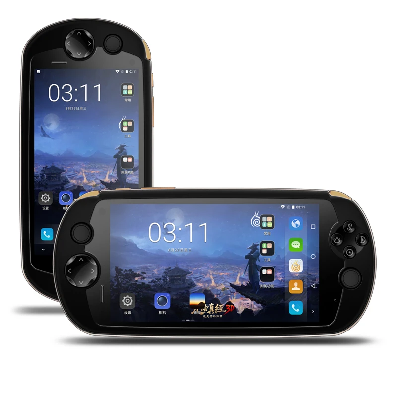 

Moqi i7 dual sim card 5800mAh smart game phone handheld android gaming console