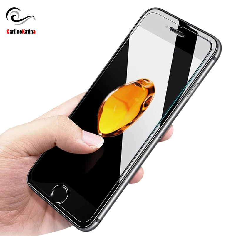 Защитная пленка для экрана из закаленного стекла 9H iphone Xs Max XR X 8 4 4s 5 6 6s 7 7s plus чехол