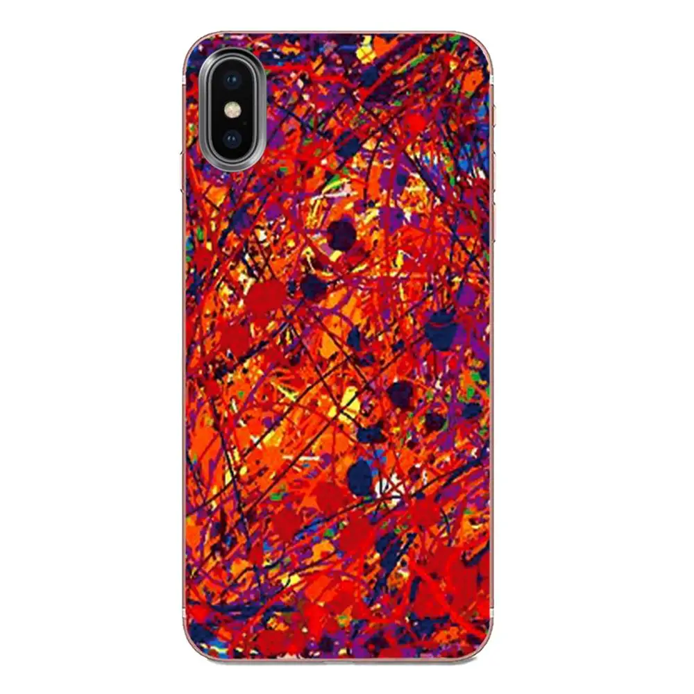 Абстрактная масляная живопись летние ощущения для HTC Desire 530 626 628 630 816 820 One A9 M7 M8 M9 M10