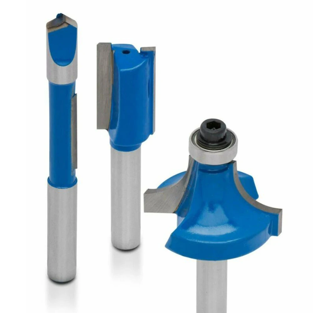 Деревообрабатывающие фрезы фрезерные синие высококачественные сплавочные