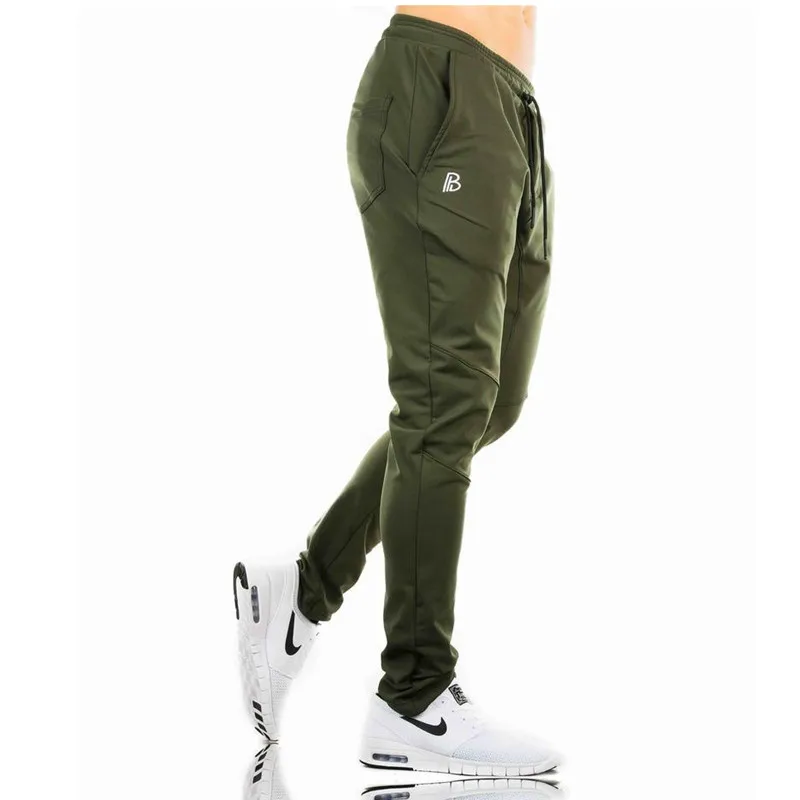 

Autumn Casual Pants Men Sweatpants Gym Training Jogging Pants Pocket Cotton Joggers Sportswear Brand Elasticity Fitness Trousers