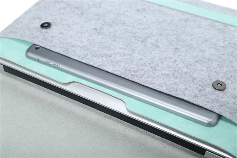 Модный шерстяной фетровый карман для ноутбука сумка чехол для Macbook Air Pro retina 11 12 13 15 Xiaomi Mi чехол для ноутбука 13,3