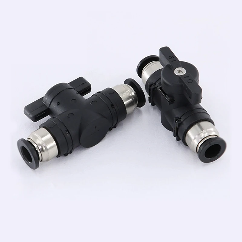 

1 шт. ручной клапан серии BUC, быстрый разъем BUC4 6 8 10 12 мм, ручной пневматический переключатель BUC4 6 8 10 12 мм, поворотный пневматический переключа...