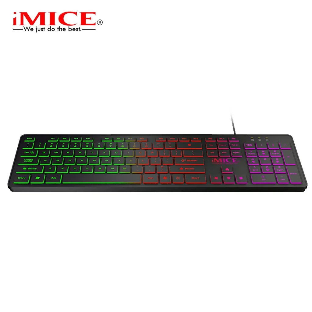 IMICE KA 200 клавиатура с подсветкой механическая игровая Проводная для ПК ноутбук