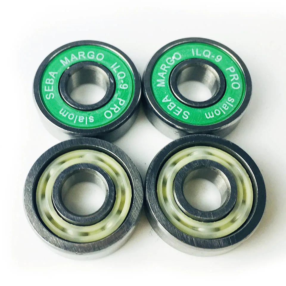 16 шт. высокоусиленные стальные подшипники для роликовых коньков|skate bearings|ilq-9