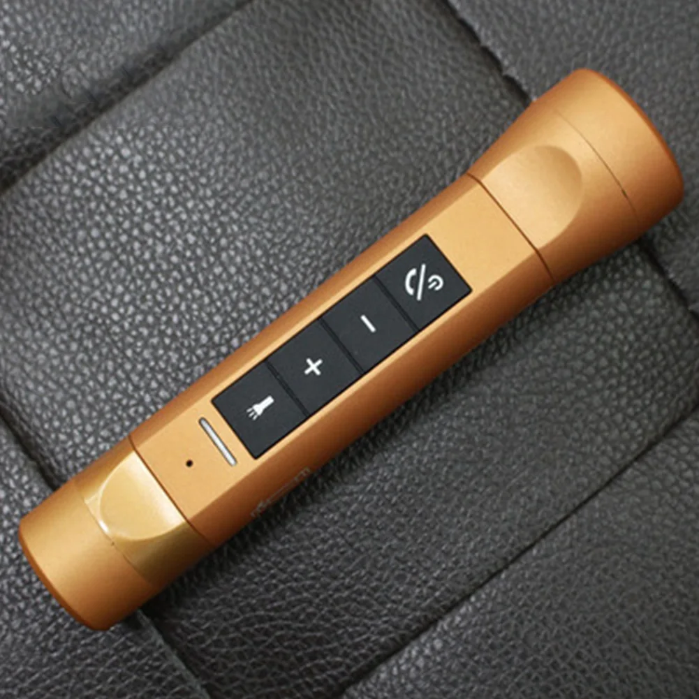 Многофункциональный велосипедный Bluetooth динамик с FM радио MP3 фонариком|Фонарики и