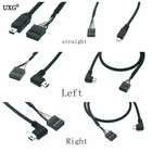 Кабель DuPont для кулера ЦП, 2,54 мм, 9 контактов на Mini USB и Micro usb, USB интерфейс для CORSAIR Hydro Series H80iH100iH110iH115i 0,5 м
