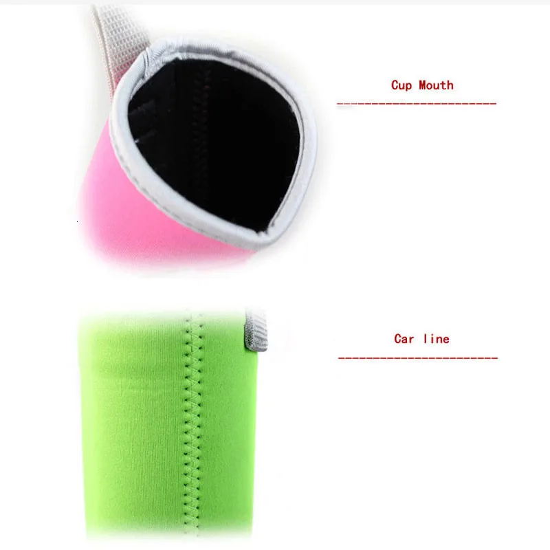 Наружная дорожная бутылка для воды портативная Спортивная с рукавом бутылки